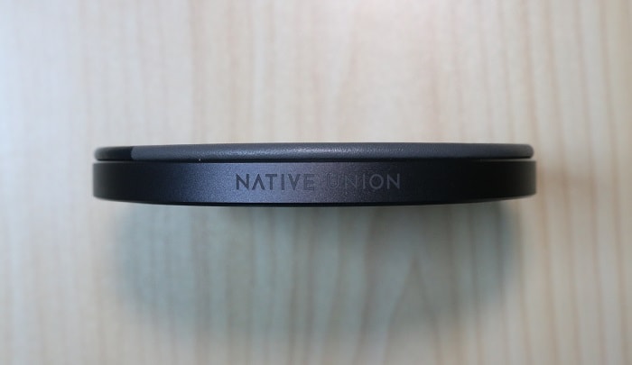 NATIVE UNION DROP Wireless Chargerの厚み