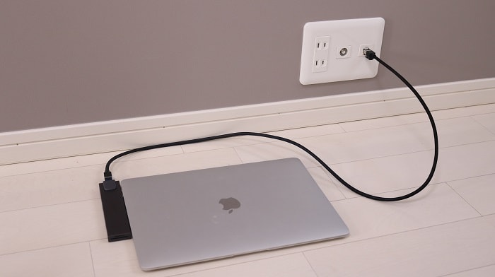 MacBook Airを有線接続する方法